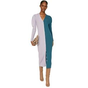 Busayo Rib Sweater Dress cardigan XL